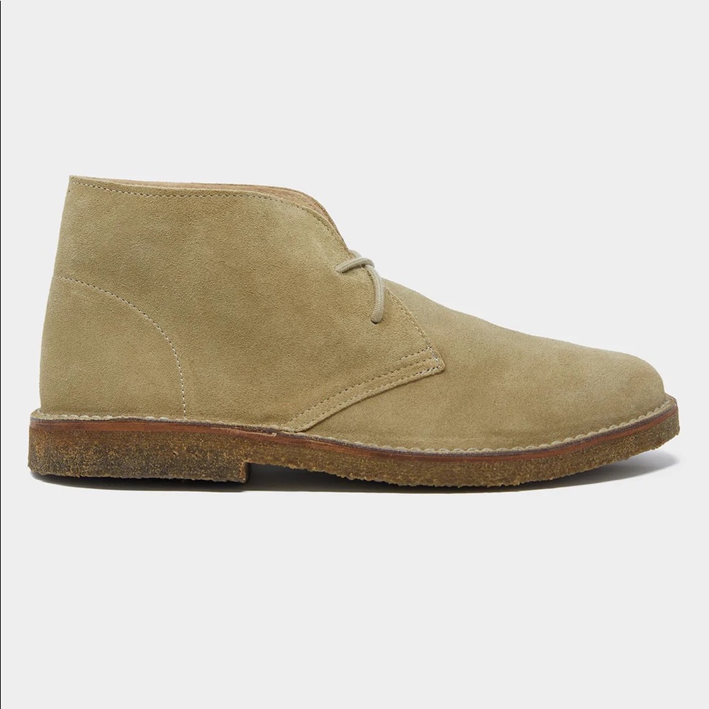 Todd Snyder Tan Suede Boots. Brand new with tags. Got the wrong size.
